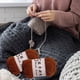 thumbnail image 4 of Hilo de crochet de algodón de leche de 5 hebras, 50 g, 325 m, suave y duradero, para tejer suéteres de bebé, muñecas y manualidades | Ovillo de lana premium para sombreros, bufandas, bolsos,, 4 of 5