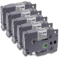 thumbnail image 1 of 5-Pack Compatible Laminated Label Tape for Brother TZe-231 TZ-231 Replacement, 1 of 5