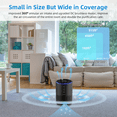 thumbnail image 2 of Slevoo Air Purifiers 915 Sqft, H13 True HEPA Filter for Home Remove 99.97% of Dust,Smoke,Pets,Black, 2 of 6