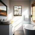 thumbnail image 4 of Farmhouse Bathroom Decor Wall Art Rustic Flower and Butterfly Bathroom Pictures Canvas Print Country Bathroom Wall Decor Soak Relax Unwind Bathroom Wall Art With Handmade Vintage Wood Framed 12"x16", 4 of 6