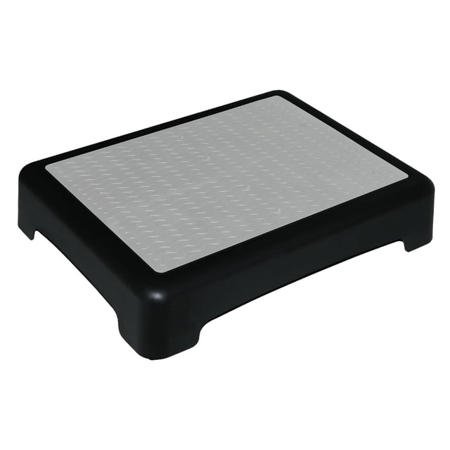Tnarru Mobility Step Stool, Elderly Assistive Device, Non Slip Step Stool, Practical Portable Step Riser for Car Seniors Office Bed Black Gray
