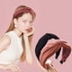 thumbnail image 5 of Diademas Vhermosa 4 Diademas Estilo Retro Boho Elásticas con Nudo Cruzado Anchas Accesorios para el Cabello, 5 of 7