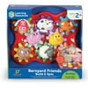 Learning Resources Build & Spin: Farm Friends - Theme/Subject: Learning - Skill Learning: Fine Motor, Construction, Vocabulary, Muscle - 2 Year & Up - | Bundle of 2 Each