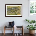 thumbnail image 3 of Art.com Aerial View of Notre Dame University, Indiana Art Print, Brown Frame Wall Art, 44" x 32", 3 of 5