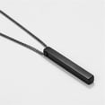 thumbnail image 4 of Zinc Alloy Necklace, Non Harm Unique Durable Simple Rectangular Pole Necklace  For Men For Daily, 4 of 8