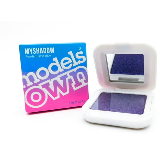 Models Own Myshadow, Powder Eye Shadow, Intense Color: Indigo-Go Shimmer 08 .07oz