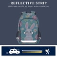 thumbnail image 5 of FORMRS Unisex School Backpack 17" Student Travel Bag with Laptop Compartment, Cartoon Easter Bunny, 5 of 7