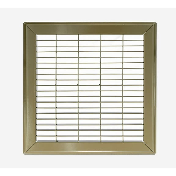 14 in. Wide x 14 in. High Rectangular Floor Return Air Grille of Steel for Duct Opening 14 in. W x 14 in. H- Free 2-3 Business Day Delivery