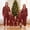 Red, variant on Family Matching Christmas Pajamas Plaid Hooded Long Sleeve Jumpsuit One Piece Sleepwear with Dog