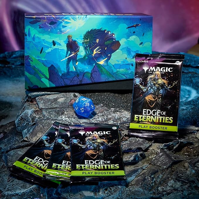 Magic: The Gathering Edge of Eternities Bundle, 9 Boosters, Foil