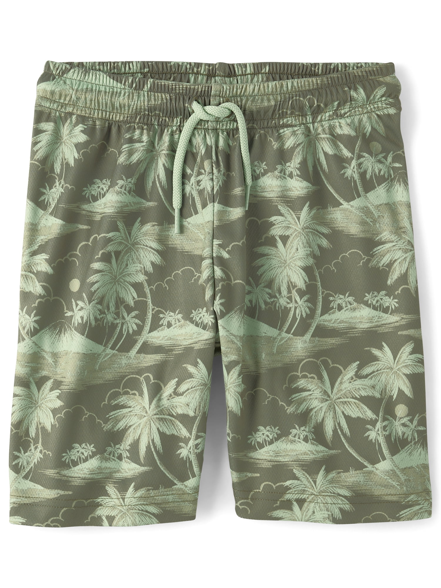 The Children's Place Boys Tropical Performance Shorts, 3-Pack, Sizes XS-XXL