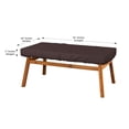 thumbnail image 2 of Covers & All Rectangle Table Top Cover, 18 Oz Heavy Duty Waterproof UV & Weather Resistant Patio Table Cover, Outdoor Table Cover for Patio Outdoor Furniture (5" H x 85" W x 40" D Inches, Coffee), 2 of 7