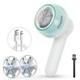 thumbnail image 1 of Rechargeable Fabric Shaver Lint Remover, Sweater Defuzzer , Electric Fuzz, Lint Balls, Pills, Bobbles Remover with 1 Replaceable 6-leaf Blades, 1 of 7