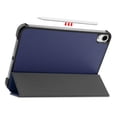 thumbnail image 2 of PANDACO Navy Leather Folio Case with Smart Cover for iPad Air 13-inch (2024-2025), 2 of 4