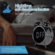 thumbnail image 4 of Reloj Despertador Retro de Metal con Campana, Números Grandes y Retroiluminación, Pequeño Reloj Digital de Noche para Dormitorio A, 4 of 5