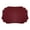 Wine Red, variant on Leather Washable Placemats, Thick Faux Leather Heat Resistant Elliptical Shape Table Mats,Waterproof Non-Slip Easy to Clean Place mat for Kitchen Coffee Dining Room Table