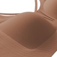 thumbnail image 4 of Wireless Bras Plus Size, Xunlbb Women's Non-Magnetic No Steel Ring Plus Size Thin Adjustable Bra Gathered Comfortable Sexy Lace Bra Daily Bra(Brown,XL), 4 of 8
