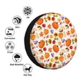 thumbnail image 4 of Gaeub Autumn Plants 14-17in Tire Cover, Spare Tire Cover, for Camper Caravan, Trailer, Car, Truck, SUV, Jeep-14 inch, 4 of 6