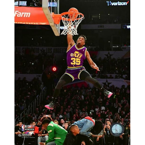 Donovan Mitchell Slam Dunk Contest 18 Nba All Walmart Com Walmart Com
