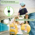 thumbnail image 5 of AirTag Cartoon Protective Case，4 Pack MOWYEOK Waterproof Air Tag Necklace for Kids, Adjustable Hidden AirTag Holder for Apple Air Tag Kids Case with Key Ring, 5 of 7