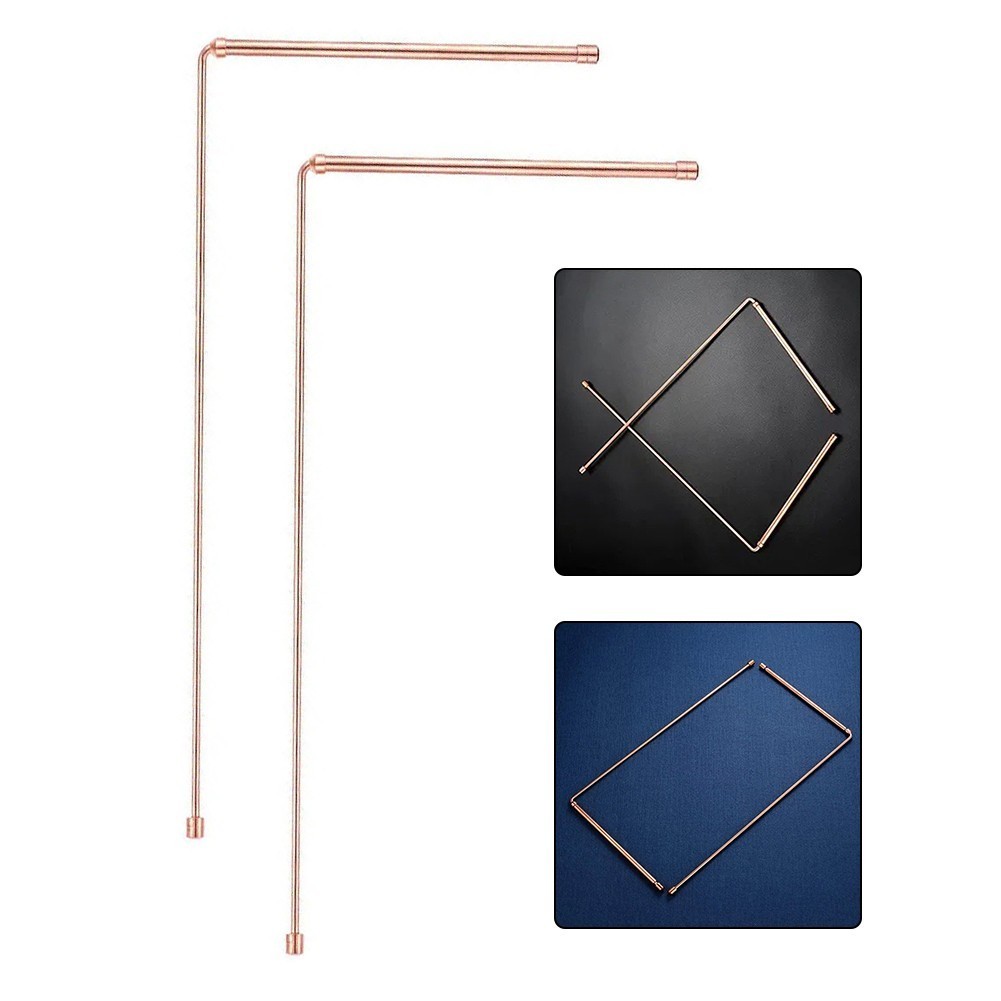 99.9% Copper Detector Rod Metal Detector Rod for Water/Treasure/Finding Tools