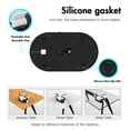 thumbnail image 2 of Inteprter Estación de carga de auriculares de juego VR Gamepad soporte de base de pantalla ajustable tipo C reemplazo de de velocidad rápida Electrónica Negro, 2 of 6