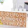 thumbnail image 2 of ZheElen Natural Color Wooden Letters Develop Essential Skills While Having Fun Easy To Enhances Creativity 29*12cm 1Set, 2 of 6