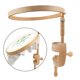 thumbnail image 4 of Soporte de mesa para punto de cruz, estante ajustable, soporte para aro de bordado, marco de madera de haya, herramientas de costura para bordado DIY, 4 of 5