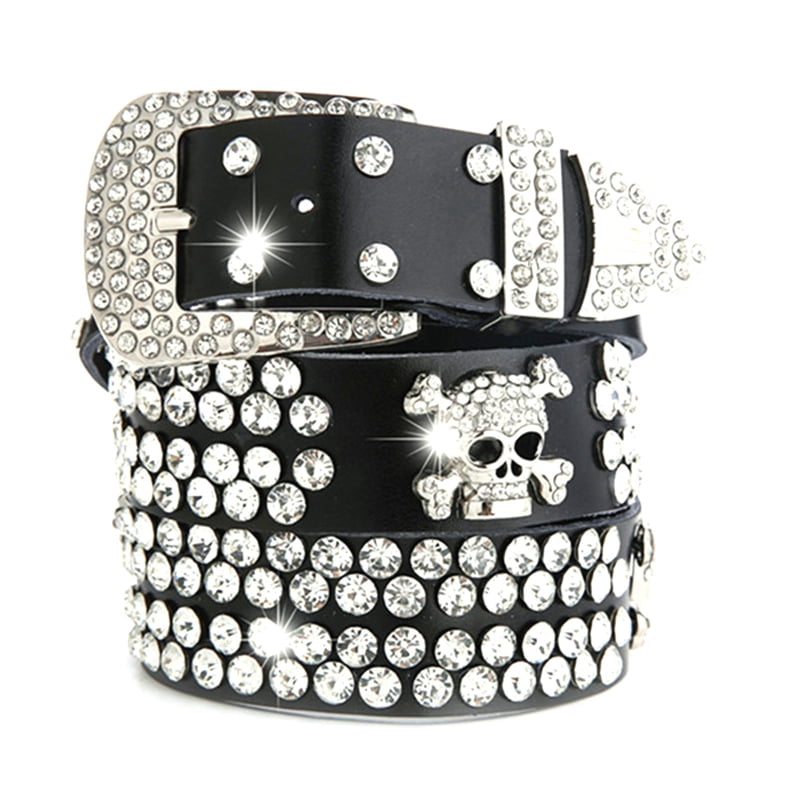 YEUHTLL Bling Rhinestone Belts for 