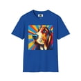 thumbnail image 3 of Basset Hounds PopArt2 Unisex Softstyle T-Shirt, 3 of 11
