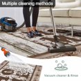 thumbnail image 5 of Retro Farmhouse Outdoor Rug for Patio/Deck/Porch, Non-Slip Large Area Rug 4 x 6 Ft, Country Star Berries Text Wooden Grain Indoor Outdoor Rugs Washable Area Rugs, Reversible Camping Rug Carpet Runner, 5 of 8