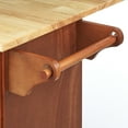 thumbnail image 5 of Thatcher Kitchen Cart, Cherry, 5 of 6