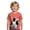 B-Red, variant on Adeawade Tops For Boys Short Sleeve T Shirts Crewneck Tee Solid Color Bunny Prints Easter Trend Clothes 1-2 Years Mint Green