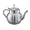 True color, variant on ANXPTIME Elegant Electroplated Tea Pot Stainless Steel Teapot with Ergonomic Handle
