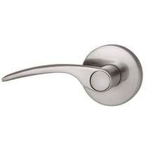 Design House Emblem Ronan Non-Locking Universal Satin Nickel Interior Door Dummy Lever