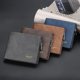 thumbnail image 4 of Cartera corta para hombre, con múltiples posiciones para tarjetas, de cuero, plegable, para monedas, horizontal, moderna, para tarjetas, 4 of 5