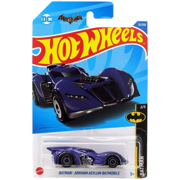 Hot Wheels Batman: Arkham Asylum Purple Batmobile Batman 2/5 32/250