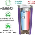 thumbnail image 2 of Best Wife Ever I Birthday Mug Tumbler I Vacuum-Insulated Stainless Steel Mug Tumbler with Lid, Birthday Gift for Wife Her Women, 20-Ounce Purple, 2 of 6