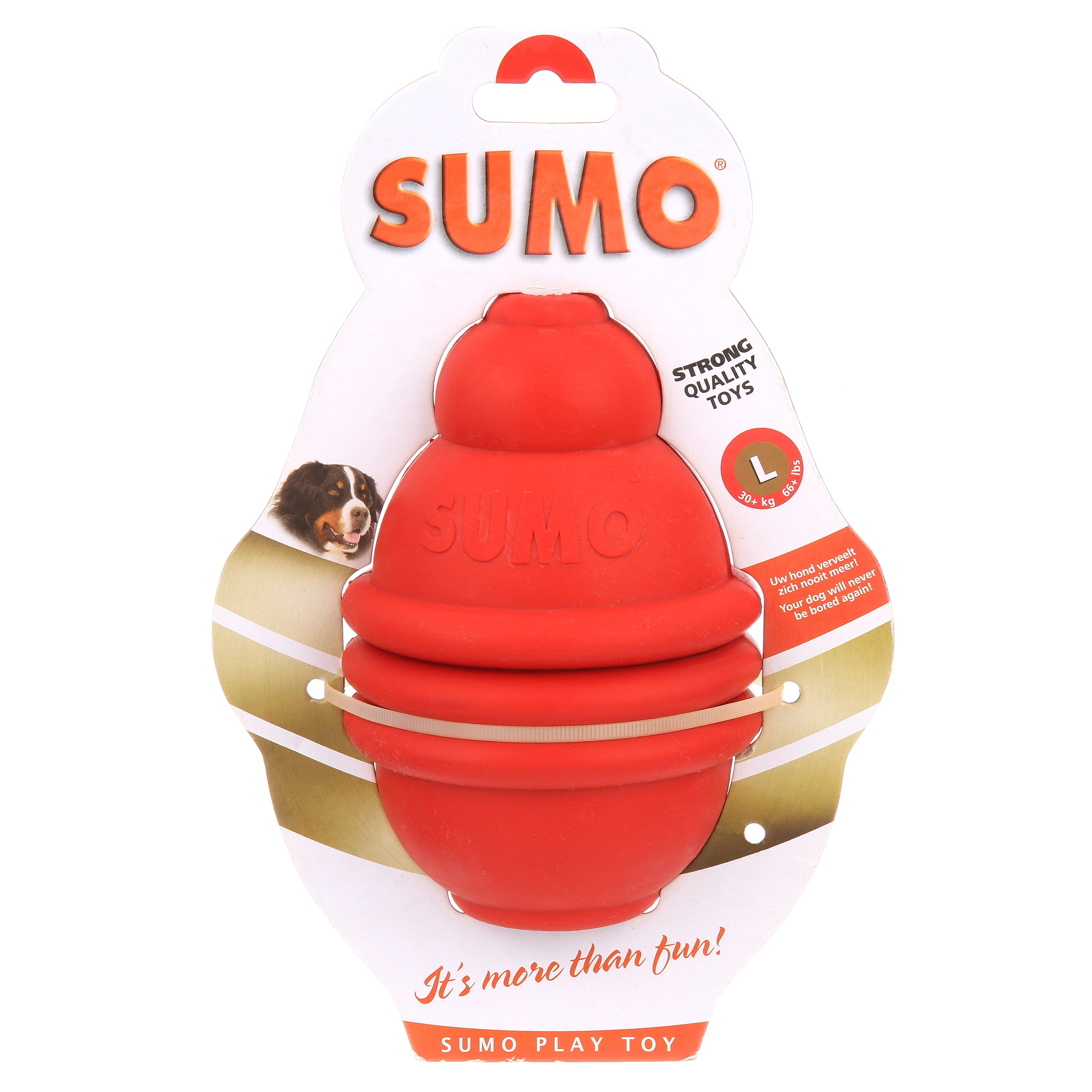 sumo dog toy