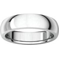 thumbnail image 4 of 6mm Heavy Comfort Fit Band in 14k White Gold - Size 11, 4 of 9