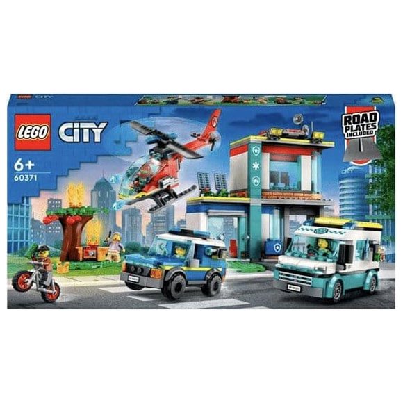 Lego City Centre des Véhicules d'Urgence 60371