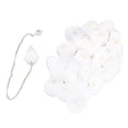 thumbnail image 3 of Juego de 25 uds de piedras rúnicas de cristal con bolsa de péndulo, piedras curativas de runas de adivinación de buena suerte para meditación, cristal blanco, 3 of 5