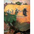 thumbnail image 3 of Gauguin, Paul 15x18 Black Modern Framed Museum Art Print Titled - Haymaking In Brittany, 3 of 5