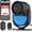 Black-1+1+1, variant on 125dB Motion Sensor ,  Indoor PIR Motion Detector with 328ft Remote, 40ft Detection Range,  Operated Siren for  Garage Van Shed, CP2 Pro White