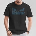 thumbnail image 2 of Dachshund The Dogfather T-Shirt – Father’s Day Gift for Dog Dad, Funny Dachshund Lover Graphic Tee, Cute Pet Owner Vintage Style Shirt, 2 of 3
