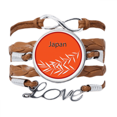 thumbnail image 1 of Japan Culture Pattern Bracelet Love Chain Rope Ornament Wristband, 1 of 3