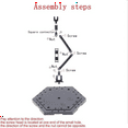thumbnail image 3 of 2X ,Model Display Rack, for Model Stand Action Figure Stand and , MG, RG Model Display, 3 of 4