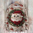 thumbnail image 2 of Mfakffe Christmas Kids Crew Neck Sweatshirt Long Sleeve Cute Casual Pullover Tops Children Winter Festival Outfit for Party, Daily Wear, 2 of 5