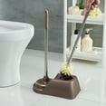 thumbnail image 2 of Yatlte Toilet Brush, 2 in 1 Toilet Brush and Plunger Set, Toilet Bowl Brush Plunger Set,Bathroom Cleaning Tools 锛孴oilet Brush Plunger Combo锛孋leaning Brush锛孊athroom Cleaning Supplies, 2 of 6