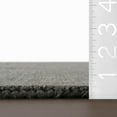 thumbnail image 2 of Rugs USA x Nate Berkus Hollis Solid Wool Cozy Area Rug, 5' x 8', Hollis Grey, 2 of 7